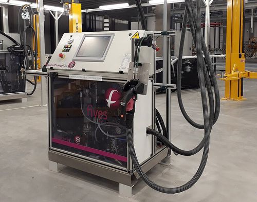 Riempitrice automatica - RAPIDCHARGE® L-AC - Fives Cinetic SAS - multicontenitore / per liquido / autonoma