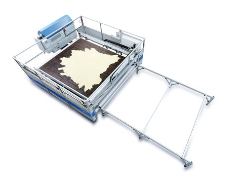 Macchina da taglio per cuoio - cut expert ecojet - Expert Systemtechnik GmbH - a getto d'acqua pura / per pannelli / CNC