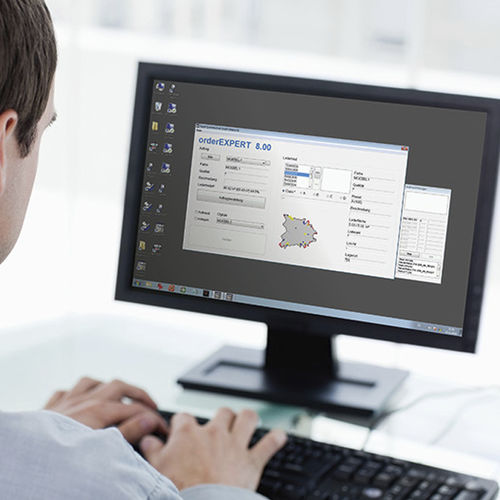 Software di gestione degli ordini - order expert - Expert Systemtechnik GmbH - di regolazione / di gestione produzione / di pianificazione di produzioni