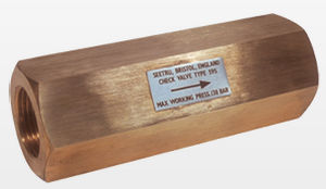 Valvola di ritegno a sfera - Seetru Limited - filettata / in linea