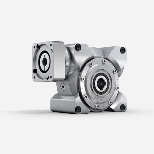Servo-riduttore a vite senza fine - NVH series - WITTENSTEIN SE - ad assi ortogonali / ad albero pieno / 50 - 100 Nm