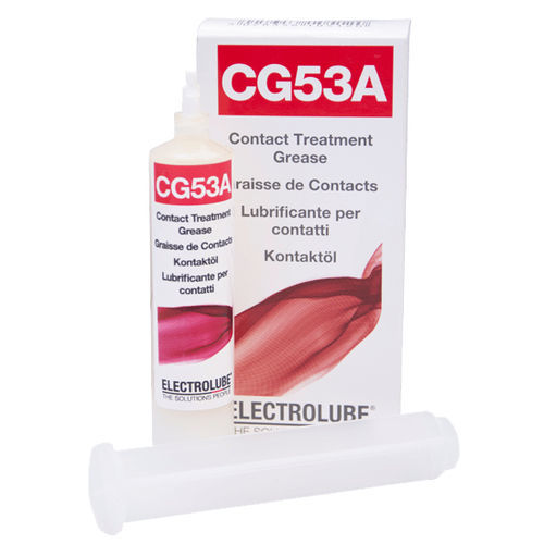 Grasso per contatti elettrici - CG53A series - ELECTROLUBE - al complesso di litio / per materie plastiche / per componenti elettronici