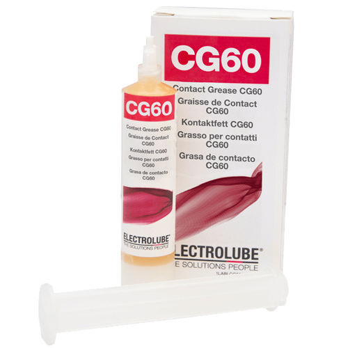 Grasso per contatti elettrici - CG60 series - ELECTROLUBE - sintetico / per materie plastiche / per l'industria automobilistica