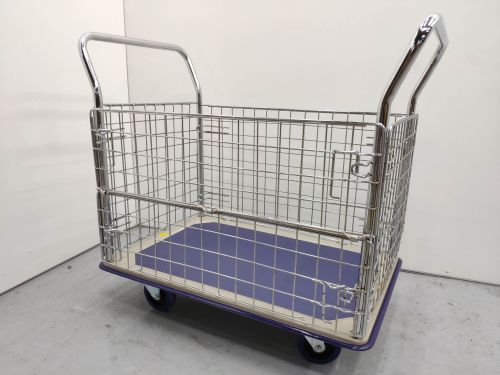 Carrello da trasporto - 6019-MD - Novodinámica S.L.U. - in filo metallico / con piattaforma a griglia / multiuso