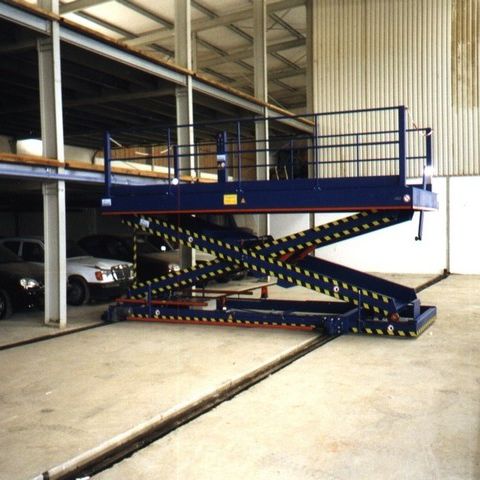 Tavola elevatrice a forbice - 22.01025 - Büter Hebetechnik GmbH - elettrica / stazionaria / su binario