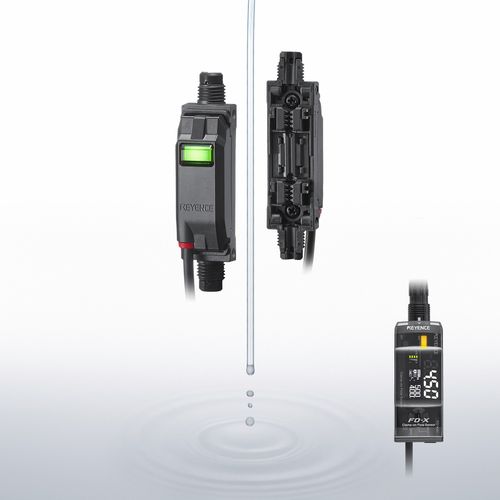 Sensore di portata non invasivo - FD-X series - KEYENCE - ad ultrasuoni / volumetrico / per acqua