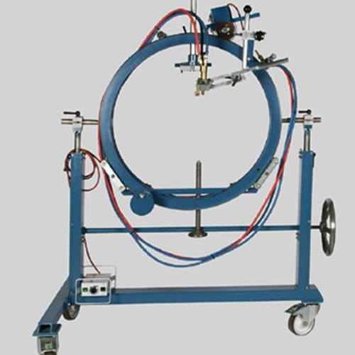 Macchina da taglio a fiamma - RSG ROTOFIX - Th. Wortelboer B.V. - per tubi metallici / ad azionamento manuale / elettrica