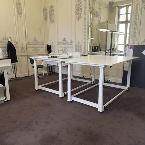 Postazione di lavoro da ufficio - SODIFA ESCA - ergonomica / ad altezza regolabile