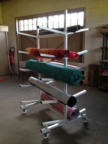 Scaffalatura per rotoli - 515 - SODIFA ESCA - da officina / con ripiani / dinamica