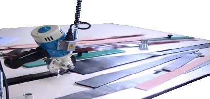 Macchina da taglio a lama - SODIFA ESCA - per tessuti / CNC