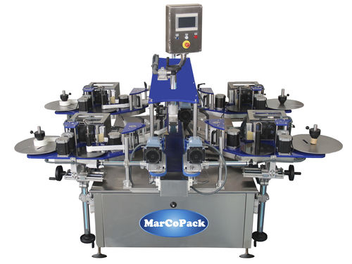 Etichettatrice automatica - MCP 700T - MARCOPACK - per bottiglie / per vasetti / per applicazione laterale