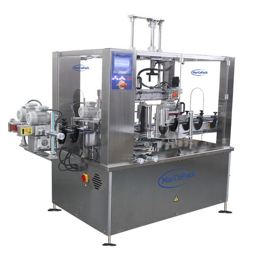 Etichettatrice automatica - MCP 350T - MARCOPACK - per imballaggi / per bottiglie / per vasetti