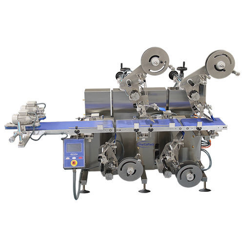 Etichettatrice automatica - MCP 600T 4C - MARCOPACK - per bottiglie / per imballaggi / per prodotti chimici