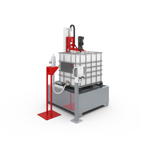 Riempitrice interamente automatica - HENKEL SONDERHOFF - per fusti / per prodotti pastosi / ad uso industriale