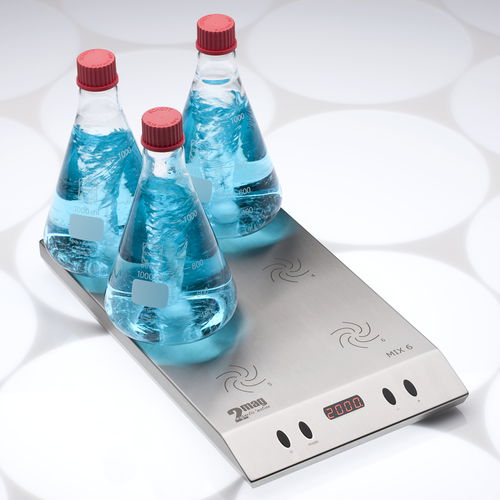 Agitatore di laboratorio magnetico - MIX 6 - 2mag AG - digitale / per fiale / per liquidi viscosi