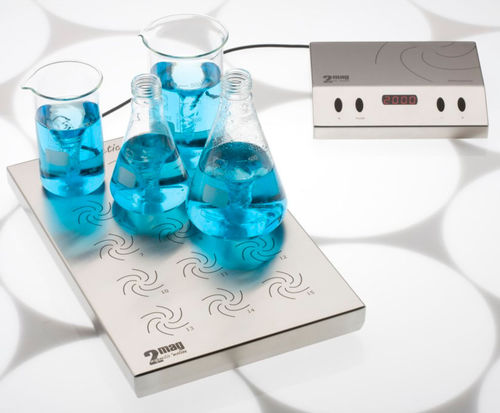 Agitatore di laboratorio magnetico - MIXdrive 15 - 2mag AG - digitale / per becher / per applicazioni mediche