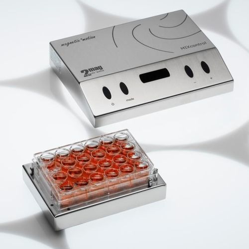 Agitatore di laboratorio magnetico - MIXdrive 24 MTP - 2mag AG - digitale / per becher / per forni e stufe