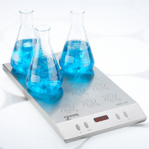 Agitatore di laboratorio magnetico - MIX 15 - 2mag AG - digitale / per becher / per fiale