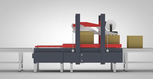 Sigillatrice di cartoni / casse a doppi lembi - 45 series - DNC - nastro adesivo / automatica / carta gommata