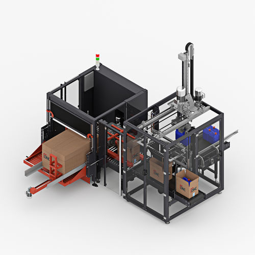 Incassatrice tipo pick and place - BIZZY+ - DNC - automatica / per prodotti farmaceutici / per bottiglie