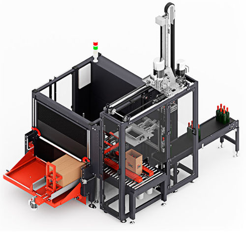 Incassatrice tipo pick and place - BIZZY - DNC - automatica / per imballaggio flessibile / per bottiglie