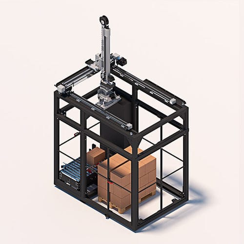 Pallettizzatore 4 assi - DNC - robotizzato / per sacchi / per cartoni