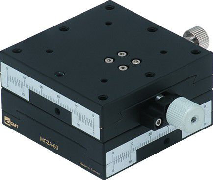 Piastra di posizionamento lineare - MC-A (XY) - GMT Europe GmbH - manuale / 2 assi / a coda di rondine