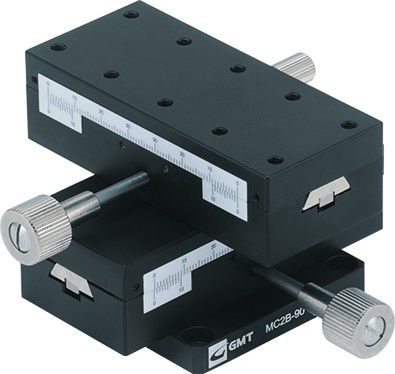 Piastra di posizionamento lineare - MC-B (XY) - GMT Europe GmbH - manuale / 2 assi / a coda di rondine