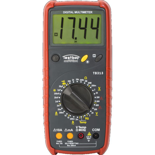 Multimetro digitale - TESTBOY 313 - Testboy - portatile / 600 V / 10 A