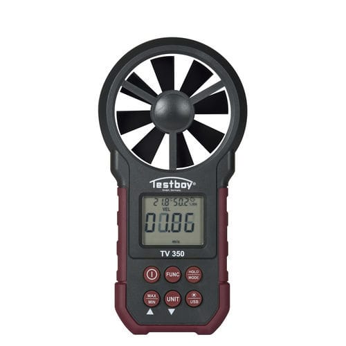 Anemometro a elica - TESTBOY TV 350 - Testboy - digitale / USB