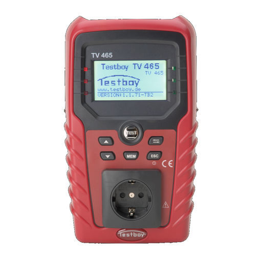Tester elettrico - TESTBOY TV 465 - Testboy - per apparecchio portatile / portatile / digitale