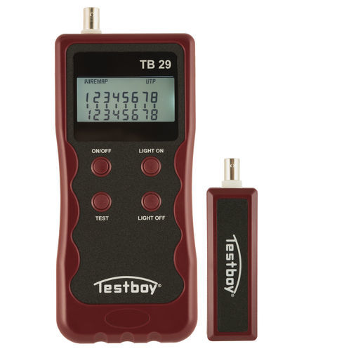 Tester di rete - TESTBOY 29 - Testboy - di cablaggio / portatile / digitale