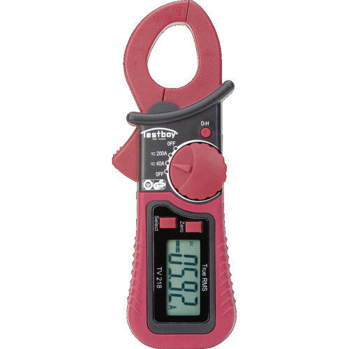 Pinza amperometrica AC/DC - TESTBOY TV 218 - Testboy - digitale / portatile / per lavori elettrici