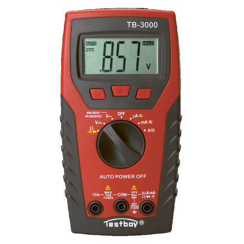 Multimetro digitale - TESTBOY 3000 - Testboy - portatile / 600 V / 10 A