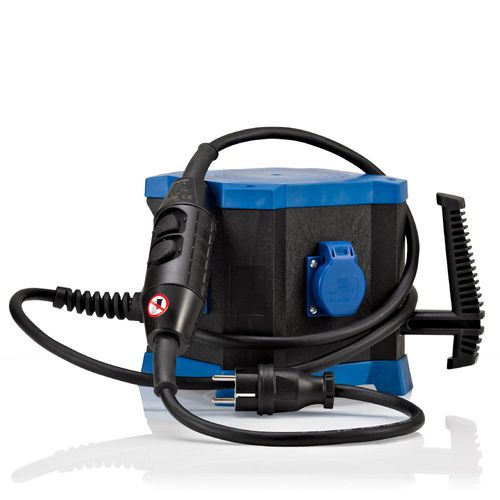 Presa elettrica mobile - KVM 4000PRCD-S - HEDI GmbH - rinforzata / IP44 / antiurto
