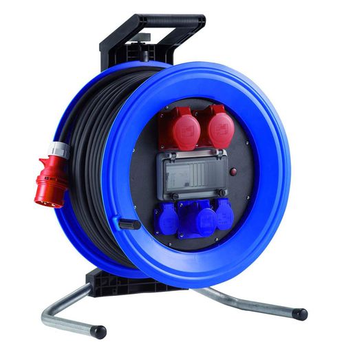 Avvolgitore per cavo trifase - Plus 450 series - HEDI GmbH - manuale / fisso / trasportabile