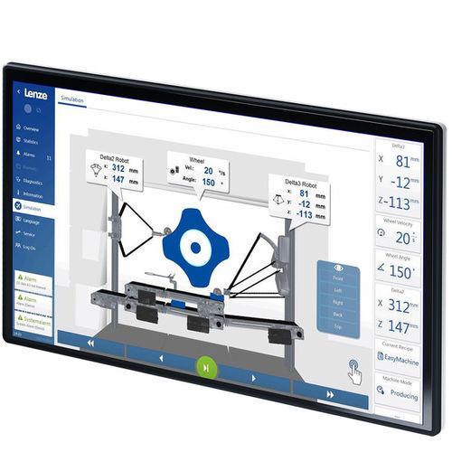 Panel PC con touch screen capacitativo - v800-C - Lenze SE - con touch screen multitouch / 17.3" / 24"