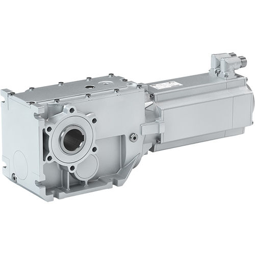 Servo motoriduttore sincrono - g500-B + MCS - Lenze SE - a coppia conica / ad assi ortogonali / ad albero cavo
