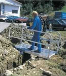 Passerella pedonale in alluminio - max. 900 kg - Mauderer Alutechnik