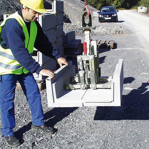 Pinza per sollevamento per canalizzazioni in calcestruzzo - KKV-200 - Probst GmbH - verticale / meccanica / presa interna