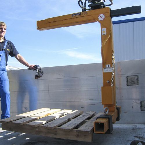 Forca per pallet regolabile - PGH-K series - Probst GmbH - per carrello elevatore / per gru / per prodotti edili