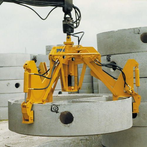 Pinza idraulica per carrello elevatore - RKG series - Probst GmbH - per pozzetti
