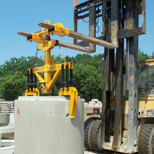 Pinza per sollevamento meccanica - RK series - Probst GmbH - per canalizzazioni in calcestruzzo / verticale