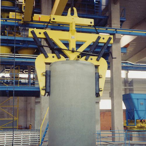Pinza per sollevamento per canalizzazioni in calcestruzzo - RK-XL series - Probst GmbH - verticale / meccanica