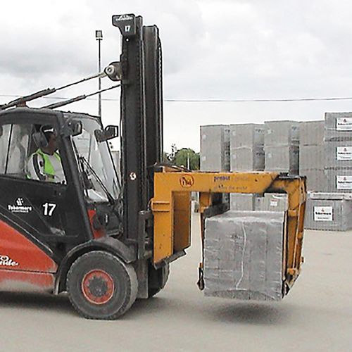 Pinza idraulica per carrello elevatore - STAZ-UNI series - Probst GmbH - per lastre di calcestruzzo