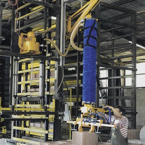 Pinza per sollevamento di pietre - ASZ-P - Probst GmbH - per lastra / verticale / pneumatica