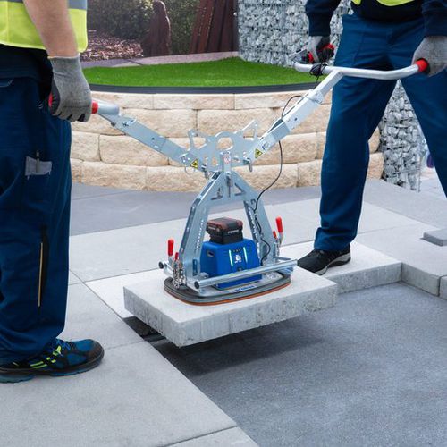 Ventosa di sollevamento - M-JET-250 - Probst GmbH - per la prensione / per la presa di quadrotte in ceramica / manuale