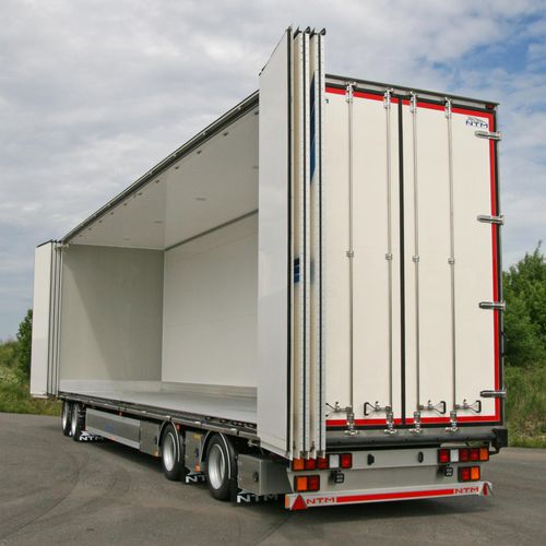 Rimorchio per contenitore - eNRGy - NTM - NÄRPES TRÄ & METALL - per merce / a 2 assi / trainato