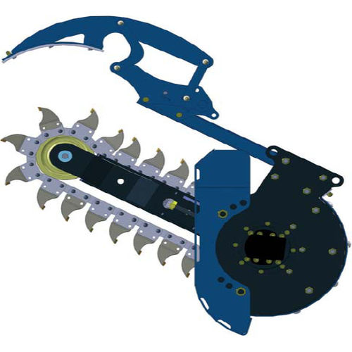 Trencher a catena - MT600 - Auger Torque Europe Ltd. - per escavatori / per minipala