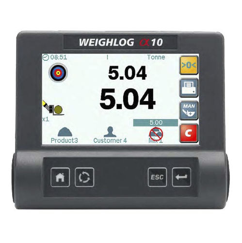 Sistema di pesatura di bordo - Weighlog α10 - RDS Technology Ltd.
